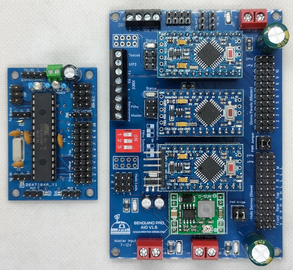 Benduino Dome AIO vs Marcduino 1.5